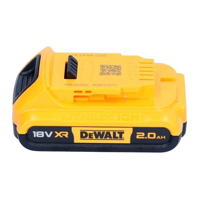 DeWalt DCB 183 D2 Akku Set 18 V 2,0 Ah / 2000 mAh Li-Ion 2 Stück - mit Ladestandanzeige