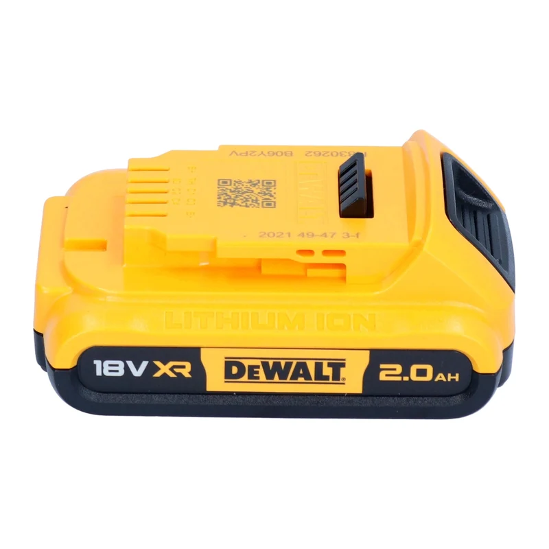 DeWalt DCB 183 D2 Akku Set 18 V 2,0 Ah / 2000 mAh Li-Ion 2 Stück - mit Ladestandanzeige
