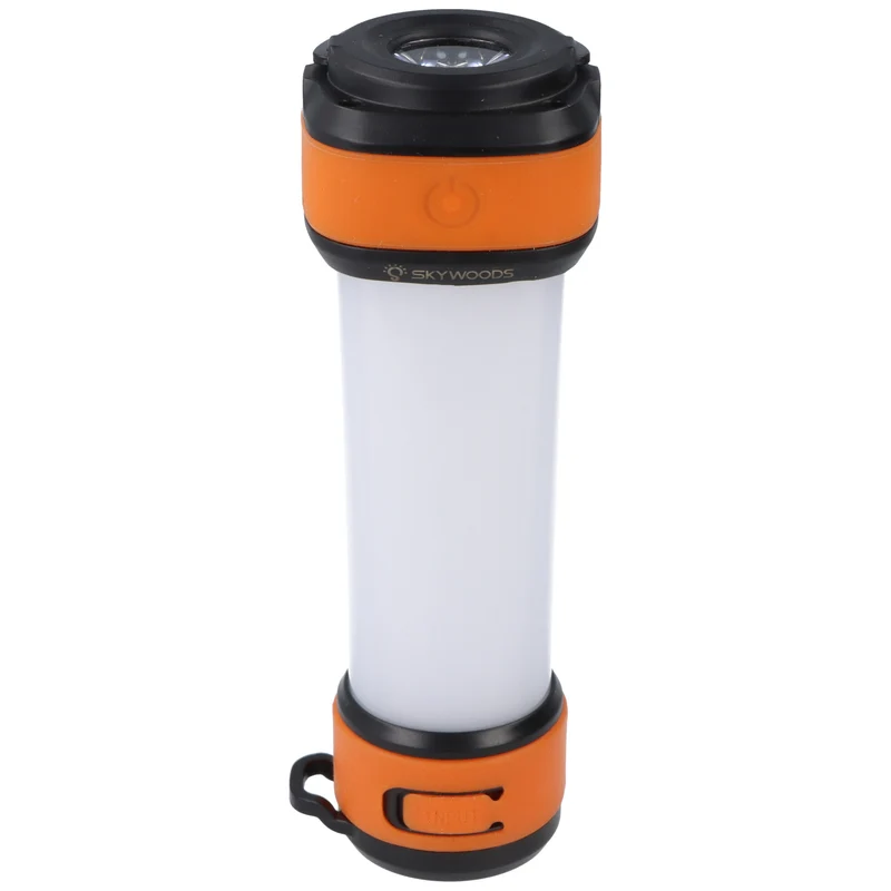 Skywoods Campinglampe L70931 – 500 Lumen, 360° Laternenlicht, Powerbank