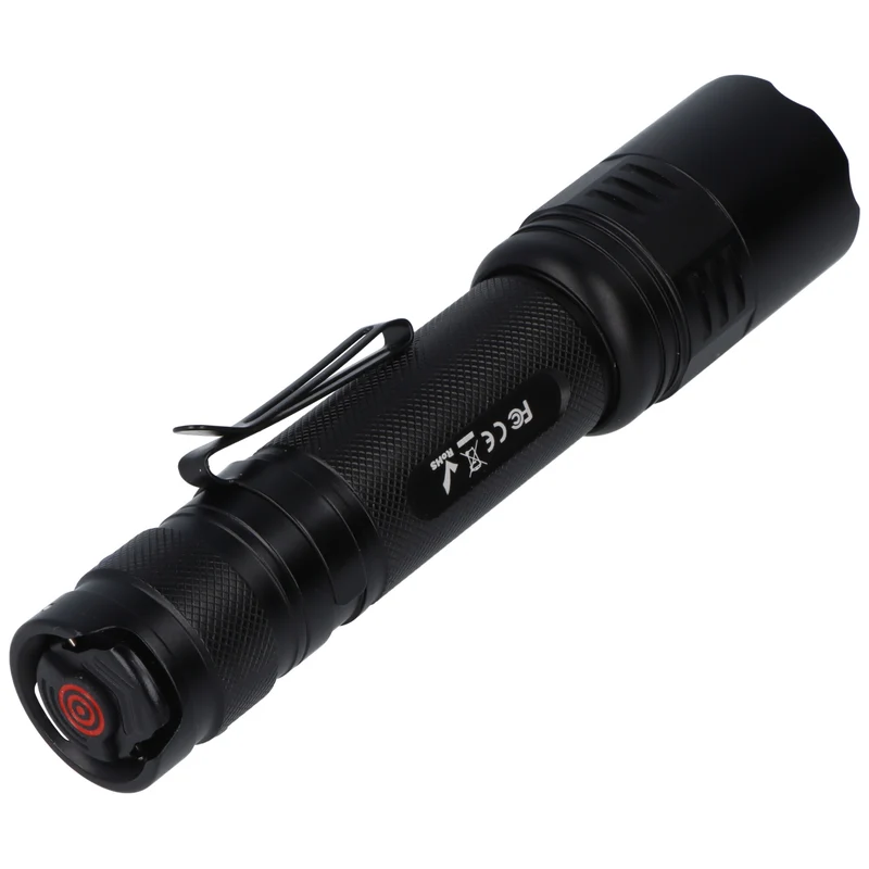 Skywoods Taktische Lampe TZL1800 – 1.800 Lumen, 18650 Akku, USB-C