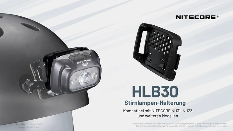 Nitecore Aufnahme für NU5X-Modelle