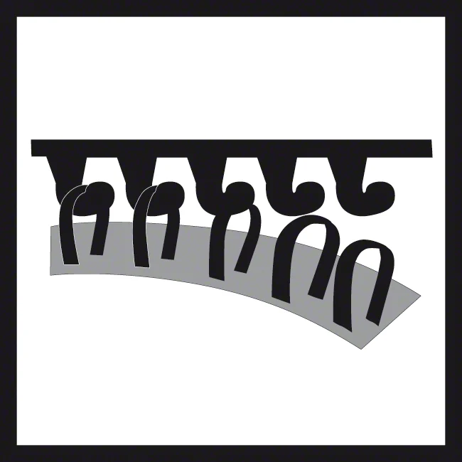 Bosch Schleifblatt-Set C470 und C430, 102 x 62, 93 mm, 40 - 180, 25er-Pack