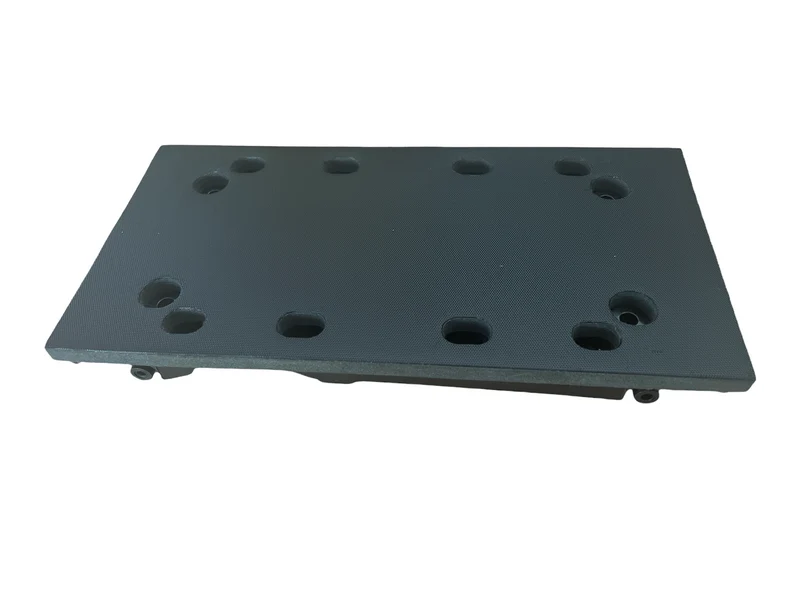 Bosch Schleifplatte 92 x 182 mm für PSS 200 A (mit Kletthaftung, Schwingschleifer Ersatzteil)