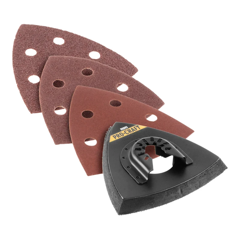 Procraft MB30 Schleif Set 31 tlg. P40 / P80 / P240 für oszillierende Multifunktionswerkzeuge