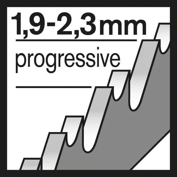 Bosch Stichsägeblatt T 118 B Basic for Metal, 5er-Pack