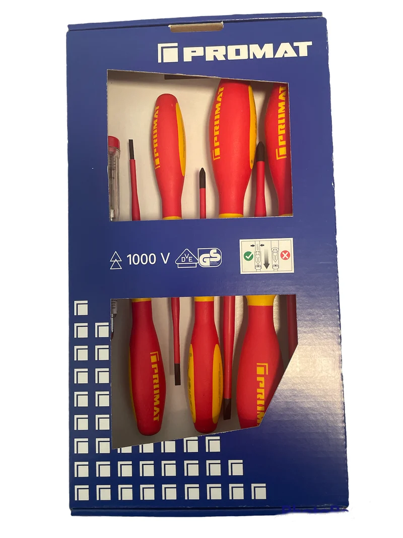 TECWERK Schraubendrehersatz slim 7 tlg. (4000828073)