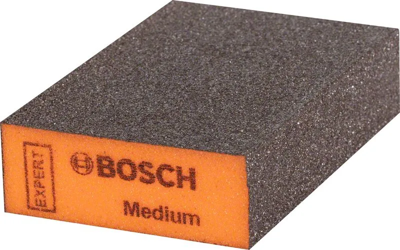 Bosch EXPERT Schaumstoff-Schleifschwamm S471 97 x 69 x 26 mm, Medium