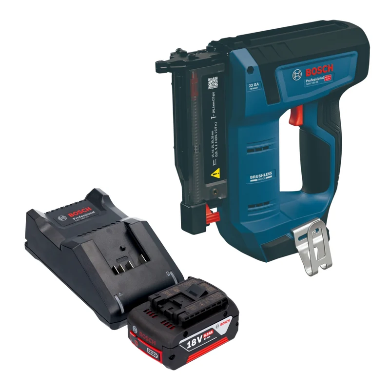 Bosch GNH 18V-35 Akku Holznagler 18 V 0,6 x 15 - 35 mm Brushless + 1x Akku 5,0 Ah + Ladegerät