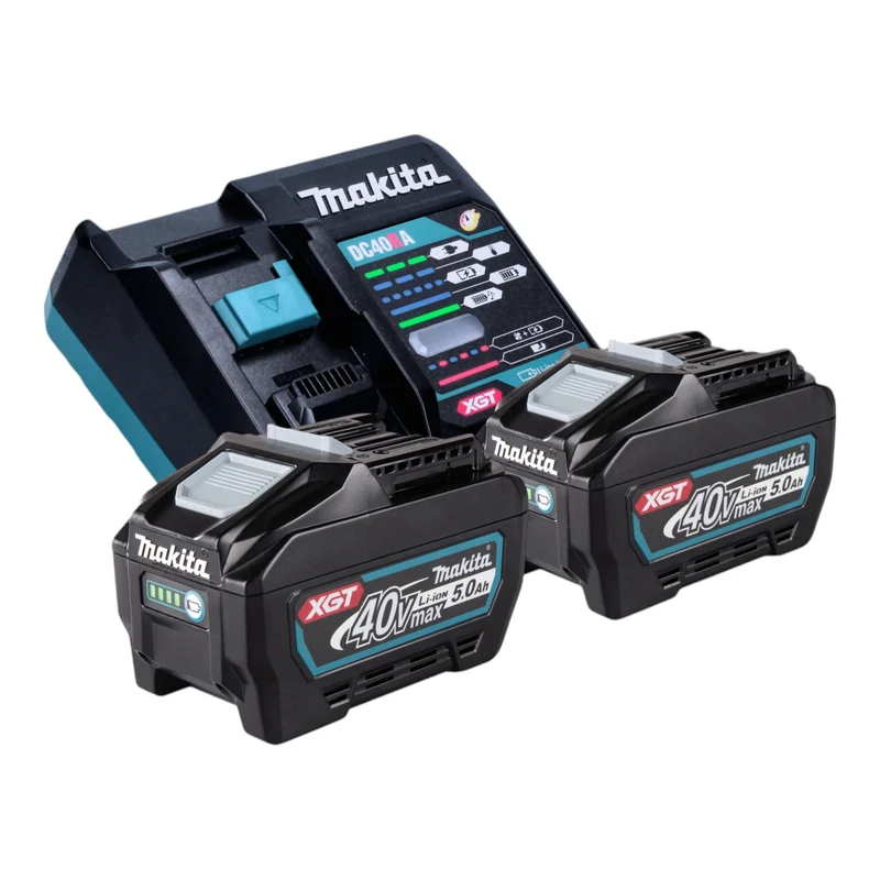 Makita HR 012 GT201 Akku Kombihammer 40 V max. 3,3 J SDS plus Brushless + 2x Akku 5,0 Ah + Ladegerät + Makpac