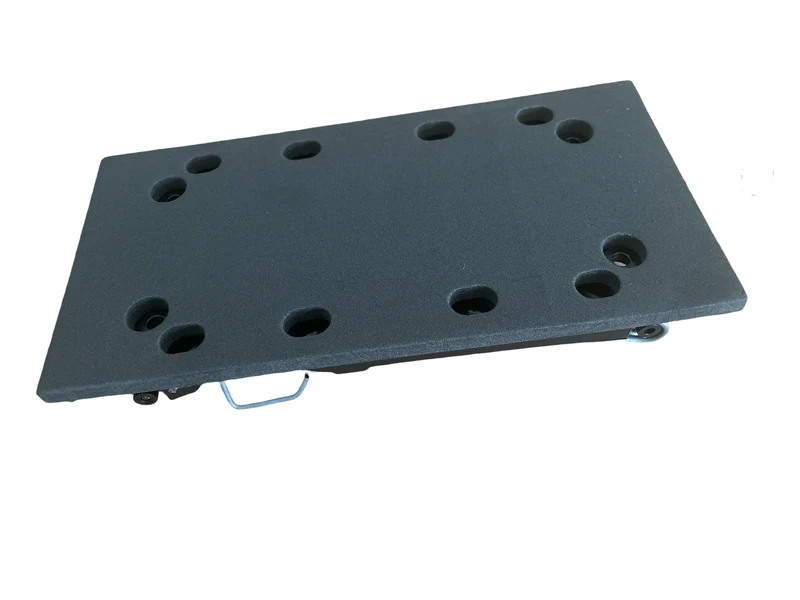 Bosch Schleifplatte 93 x 182 mm für PSS 190 AC & PSS 200 AC (Schwingschleifer, Klemmfunktion, Ersatzteil)