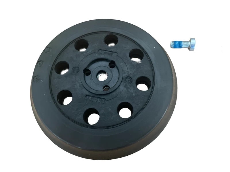 Bosch Schleifteller Ø 125 mm für PEX 12 A / AE, PEX 125 A-1, PEX 400 A / AE (mit Kletthaftung, Exzenterschleifer, Ersatzteil)