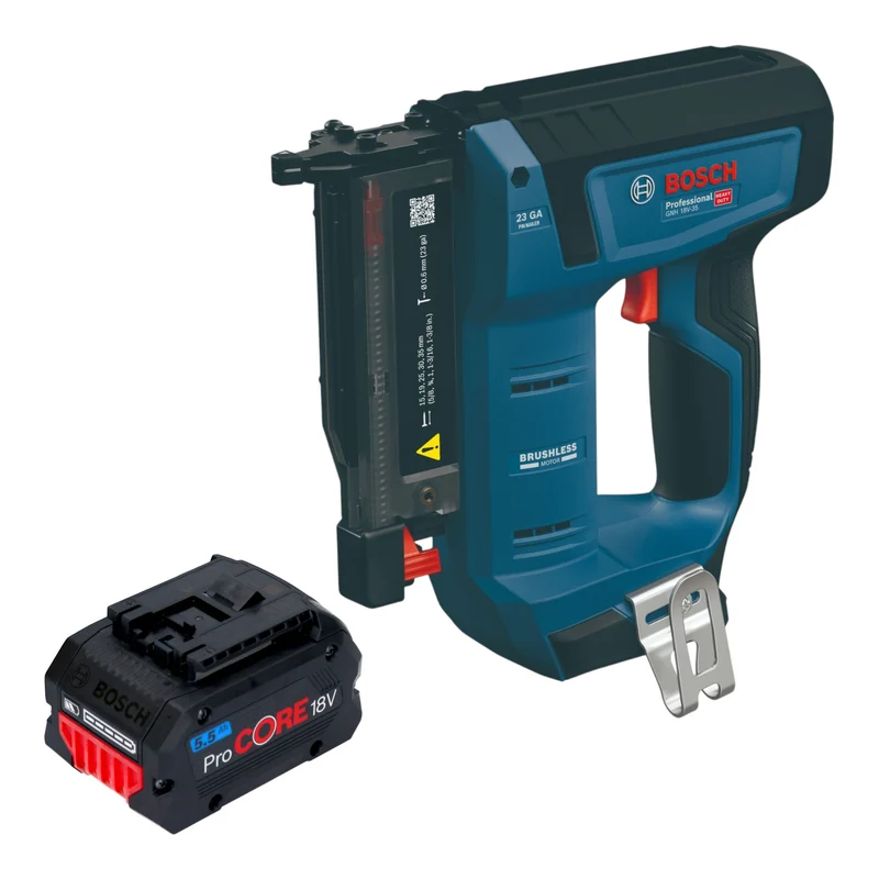 Bosch GNH 18V-35 Akku Holznagler 18 V 0,6 x 15 - 35 mm Brushless + 1x ProCORE Akku 5,5 Ah - ohne Ladegerät