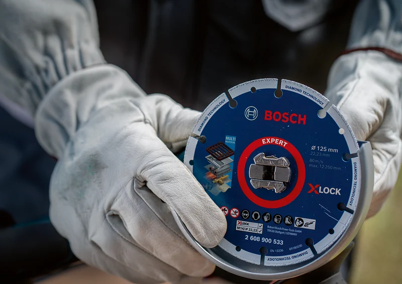 Bosch EXPERT Diamond Metal Wheel X-LOCK Trennscheibe, 125 x 22,23 mm