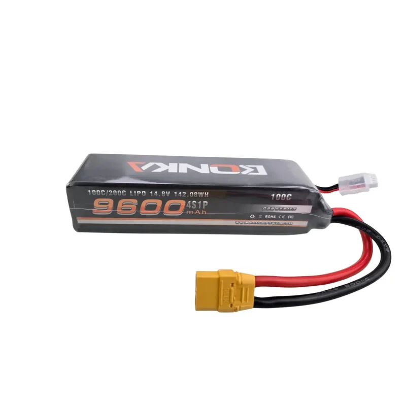 Bonka Lipo Akku 9600mAh 14,8V 100C Softcase XT90