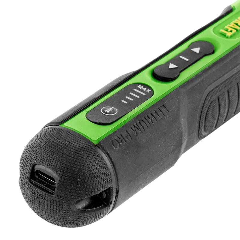 Procraft KS510 Akku Schraubendreher 3,6 V 10 Nm + Integrierter Akku 1,5 Ah + 27 tlg. Bit Set + Koffer