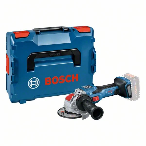 Bosch Akku-Winkelschleifer BITURBO mit X-LOCK GWX 18V-15 SC, L-BOXX