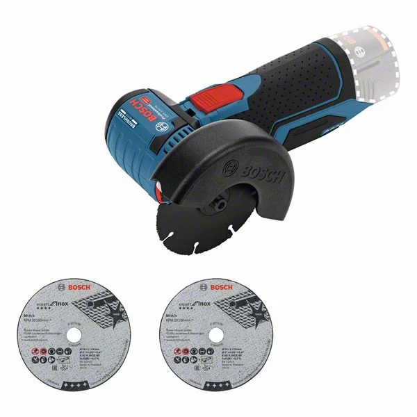 Bosch Professional GWS 12V-76 Akku-Winkelschleifer ohne Akku/Lader im Karton