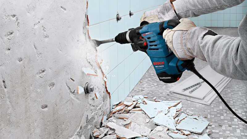 Bosch Professional GBH 3-28 DFR Bohrhammer 3.1 Joule + Schnellspannbohrfutter in L-Boxx 136