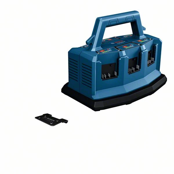 Bosch PRO Ladegerät GAL 18V6-80 (Sequentielles Laden von 6 Akkus, Ladestrom: 8 A, 2 Ladezyklen: 80/100%, Prioritätsstarttast)