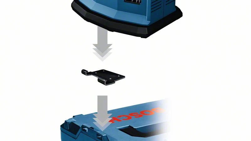 Bosch PRO Ladegerät GAL 18V6-80 (Sequentielles Laden von 6 Akkus, Ladestrom: 8 A, 2 Ladezyklen: 80/100%, Prioritätsstarttast)