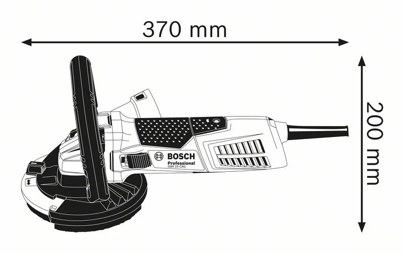 Bosch Professional GBR 15 CAG Betonschleifer