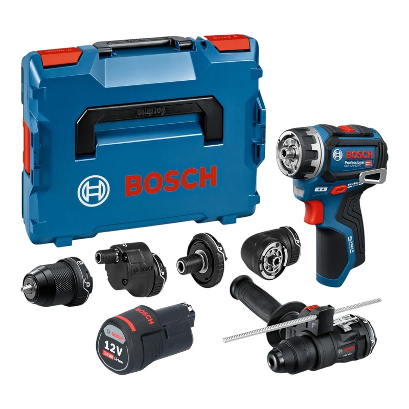 Bosch GSR 12V-32 FC Akku Bohrschrauber 12 V 31 Nm Brushless + 1x Akku 3,0 Ah + L-Boxx - ohne Ladegerät