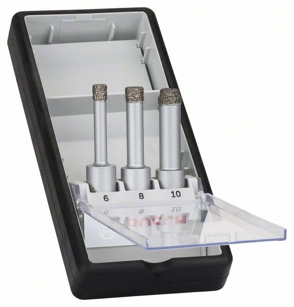 Bosch PRO Ceramic dry Bohrer-Set, 6 x 33, 8 x 33, 10 x 33 mm, 3-tlg.