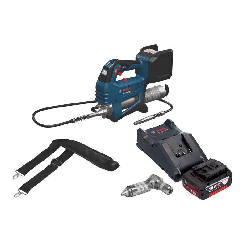 Bosch GFP 18V-10 Akku Fettpresse 18 V 10000 psi + 1x Akku 5,0 Ah + Ladegerät
