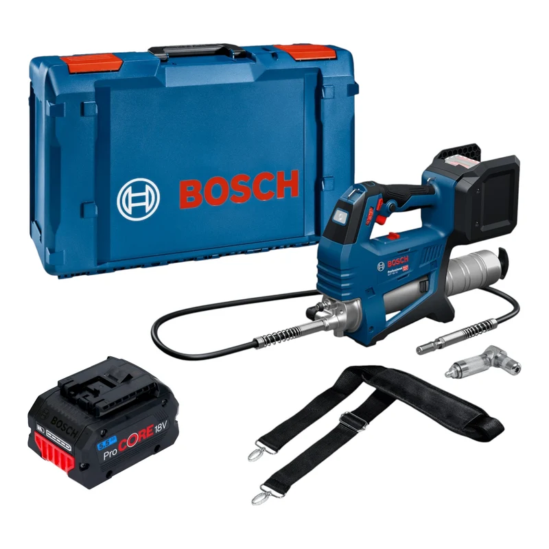 Bosch GFP 18V-10 Akku Fettpresse 18 V 10000 psi + 1x ProCORE Akku 5,5 Ah + XL-Boxx - ohne Ladegerät