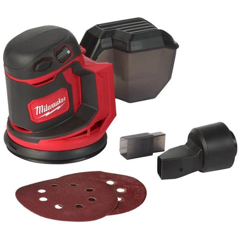 Milwaukee M18 BOS125-0 Akku-Exzenterschleifer 125 mm ohne Akku/Lader