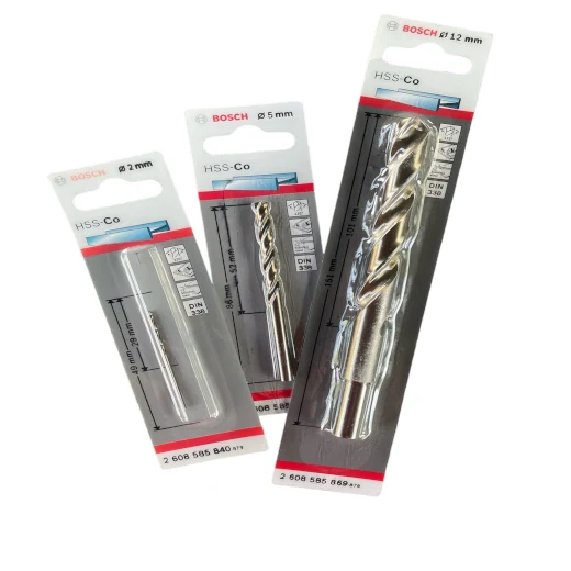 Bosch Professional HSS-Co Metallbohrer DIN 338 Ø 1 - 13 mm