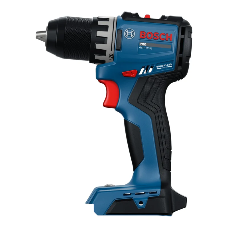 Bosch GSR 18V-52 Professional Akku Bohrschrauber 18 V 70 Nm Brushless + 1x ProCORE Akku 5,5 Ah + Ladegerät