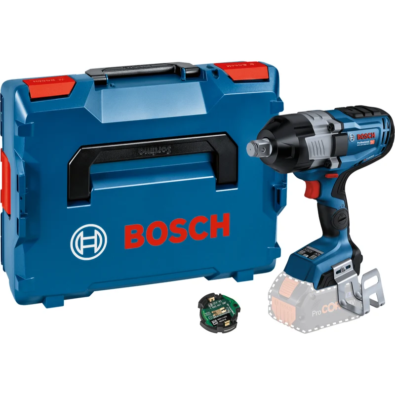 Bosch Akku-Schlagschrauber GDS 18V-1050 HC (3/4" Vierkant, Drehmoment: 1050 Nm, inkl. GCY 42, Solo in L-BOXX 136)