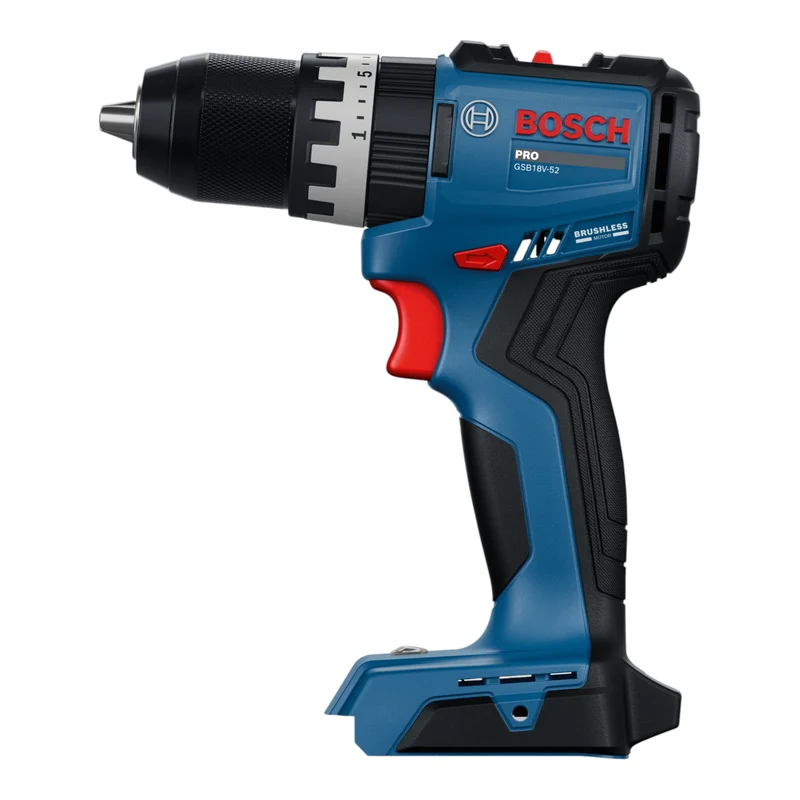 Bosch GSB 18V-52 Professional Akku Schlagbohrschrauber 18 V 70 Nm Brushless + 1x ProCORE Akku 4,0 Ah + Ladegerät + L-Boxx