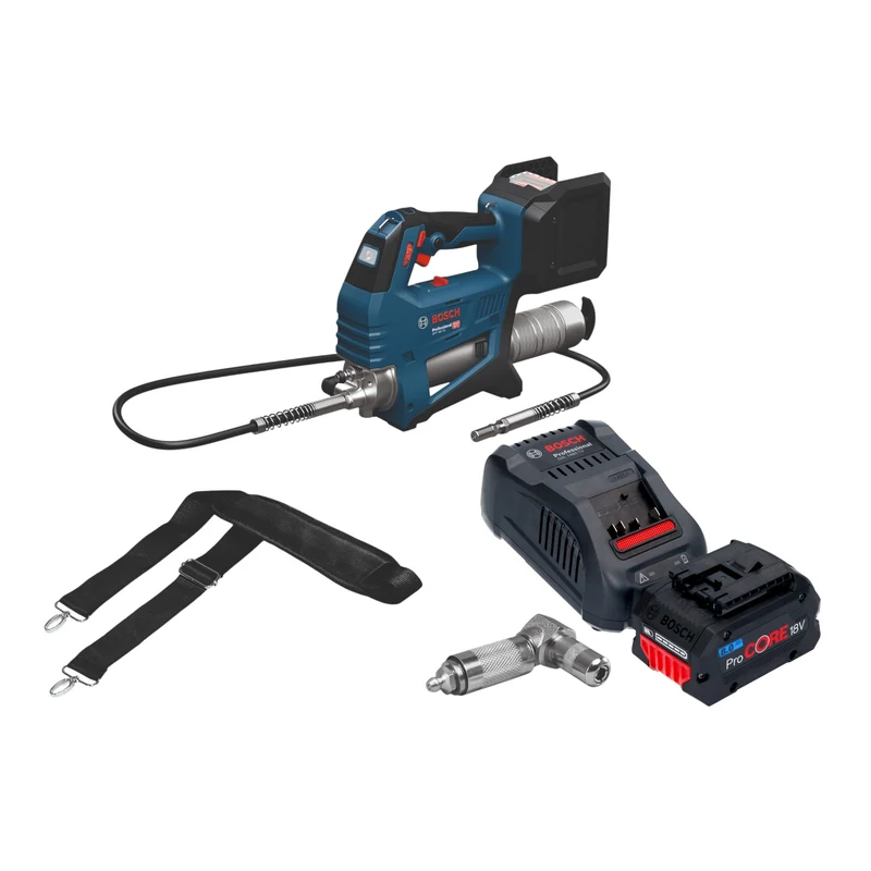 Bosch GFP 18V-10 Akku Fettpresse 18 V 10000 psi + 1x ProCORE Akku 8,0 Ah + Ladegerät