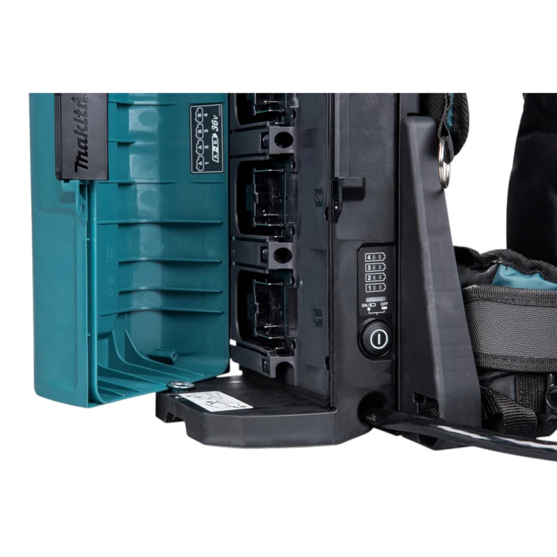 Makita PDC 01 Akku Rucksack 36 V ( 2x 18 V ) + Akku Adapter 18V ( 191A59-5 ) Solo - ohne Akku, ohne Ladegerät