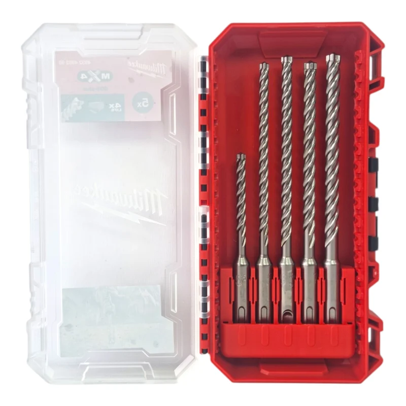 Milwaukee SDS Plus MX4 Bohrer Set 5 teilig 4 Cut 5,5 - 8 mm ( 4932498298 )