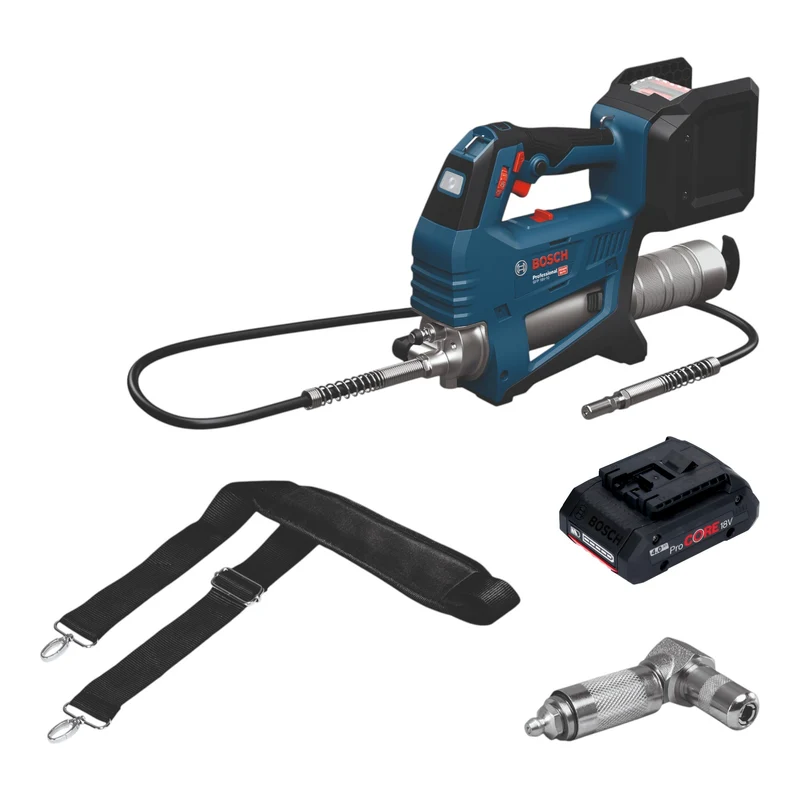 Bosch GFP 18V-10 Akku Fettpresse 18 V 10000 psi + 1x ProCORE Akku 4,0 Ah - ohne Ladegerät