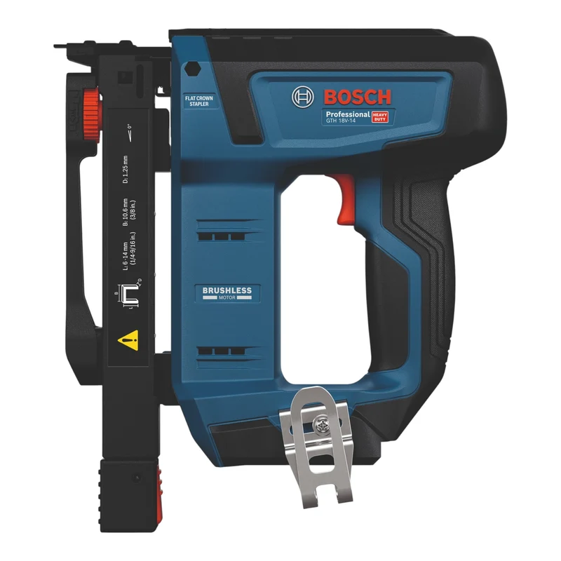 Bosch GTH 18V-14 Akku Holzklammerer 18 V 10,6 x 6 - 14 mm Brushless + 1x Akku 4,0 Ah + Ladegerät + L-Boxx