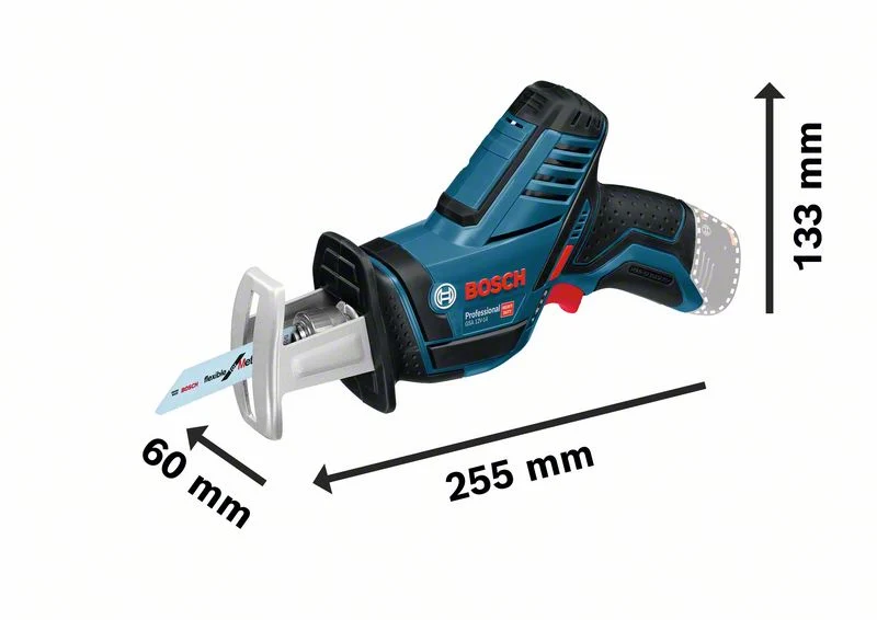 Bosch Professional GSA 12V-14 Akku-Säbelsäge ohne Akku/Lader