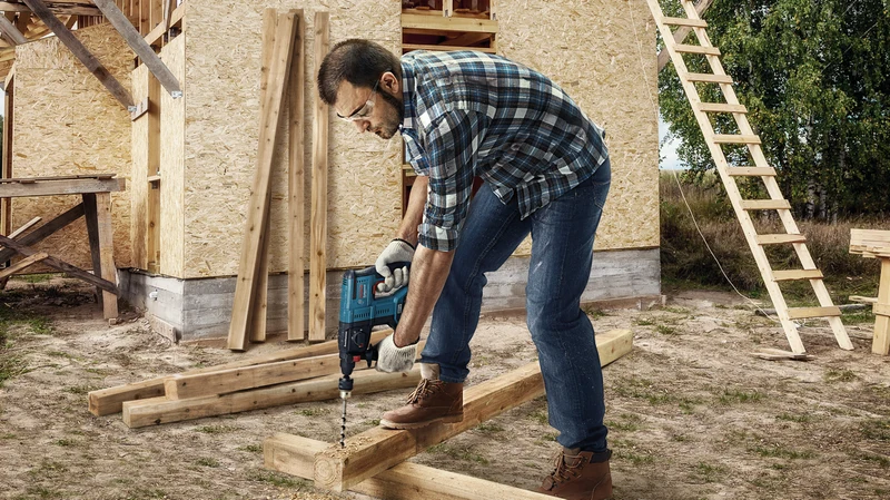 Bosch Professional GBH 18V-21 Akku-Bohrhammer 2.0 Joule mit SDS plus ohne Akku/Lader in L-Boxx 136