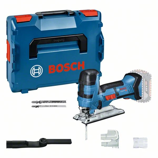 Bosch Akku-Stichsäge GST 18V-LI S, in L-BOXX 136 mit Spanreißschutz