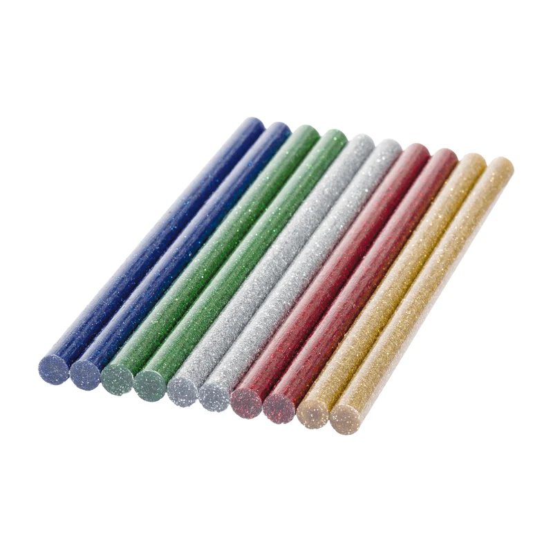 Bosch Heißklebesticks 7x150 mm bunt Glitter 60 g 10 Stk.