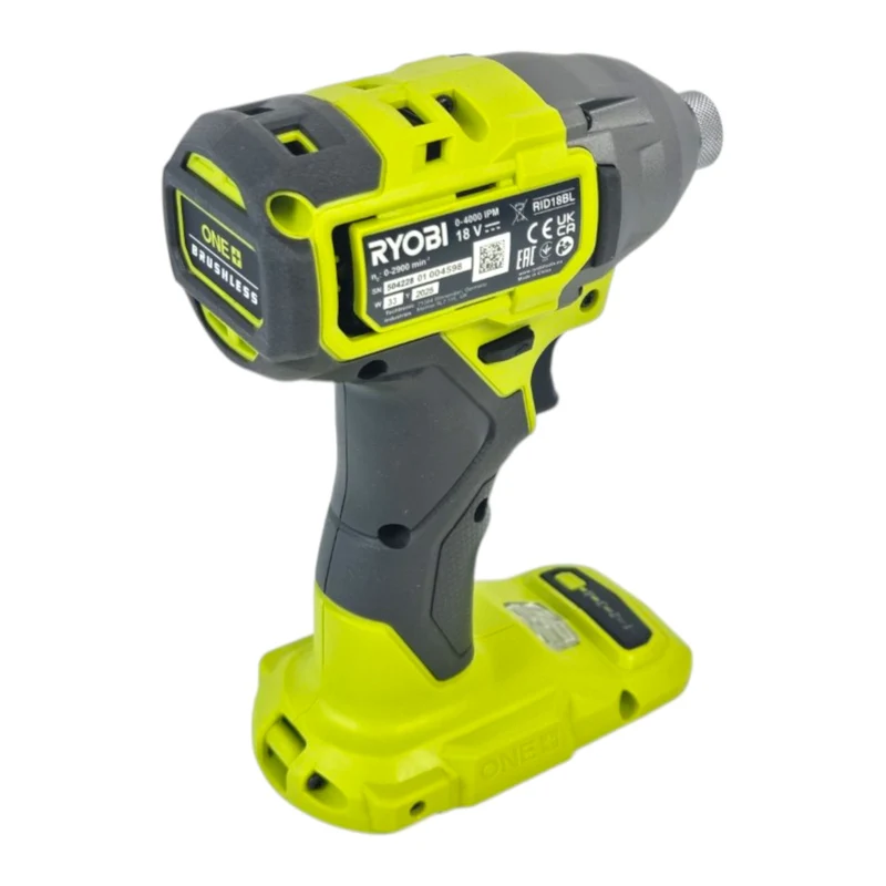 RYOBI RID18BL-0 Akku Schlagschrauber 18 V 300 Nm 1/4" Brushless + 2x Akku 5,0 Ah + Ladegerät