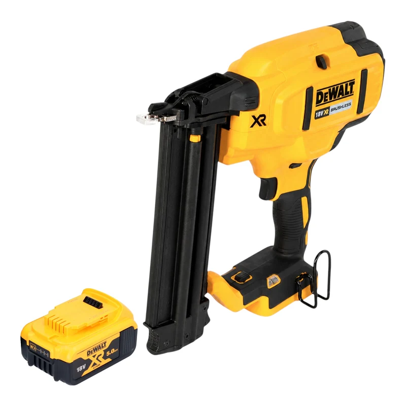 DeWalt DCN 680 N Akku Nagler 18 V 15 - 54 mm Brushless + 1x Akku 5,0 Ah - ohne Ladegerät