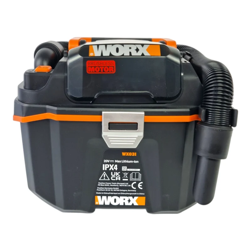 Worx WX031.9 Akku Nass- und Trockensauger 20 V max. 8 l Brushless Solo - ohne Akku, ohne Ladegerät