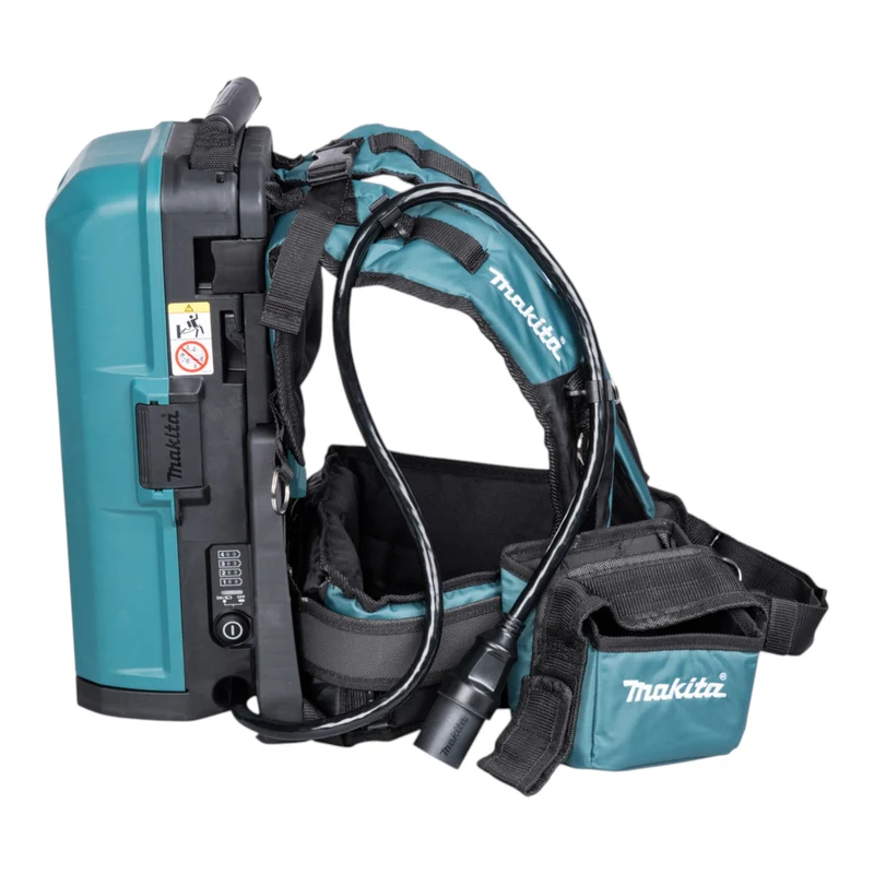Makita PDC 01 Akku Rucksack 36 V ( 2x 18 V ) + Akku Adapter 18V + 4x Akku 4,0 Ah + Ladegerät