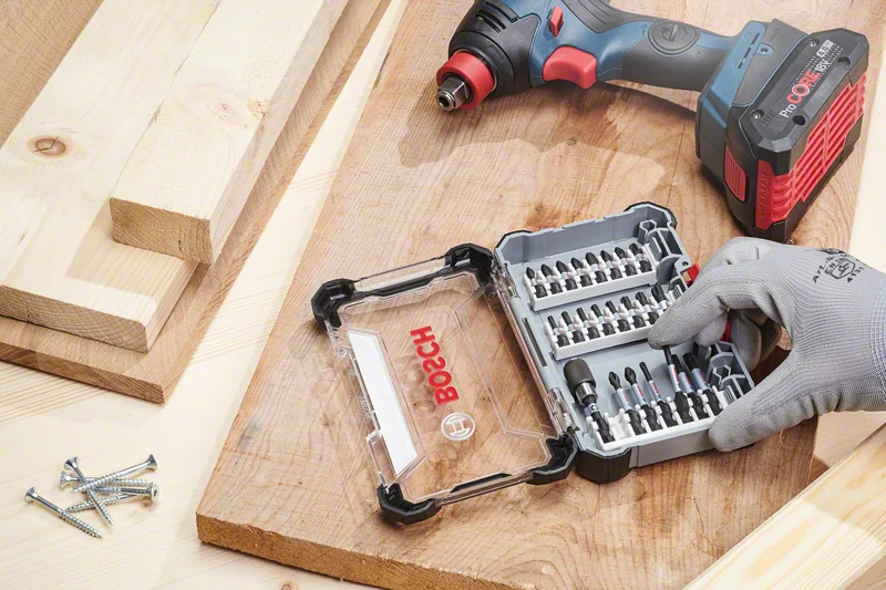 Bosch PRO Impact gemischtes Set, PH1; PH2(x2); PH3; PZ1; PZ2(x2); PZ3, 25 mm, 8-tlg.