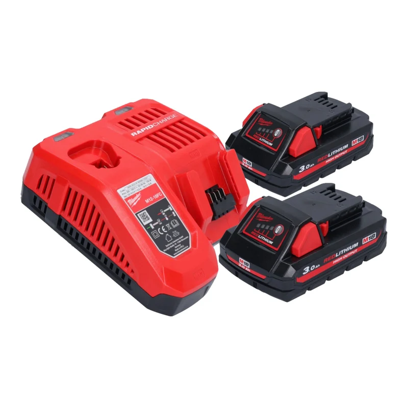 Milwaukee M18 FH-302X Akku Bohrhammer 18 V 2,5 J SDS plus Brushless + 2x Akku 3,0 Ah + Ladegerät + HD Box