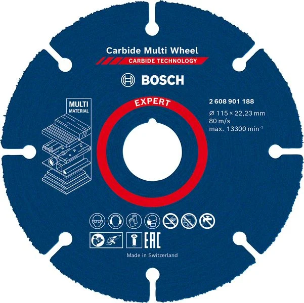 Bosch EXPERT Carbide Multi Wheel Trennscheibe 115 x 22.23 mm